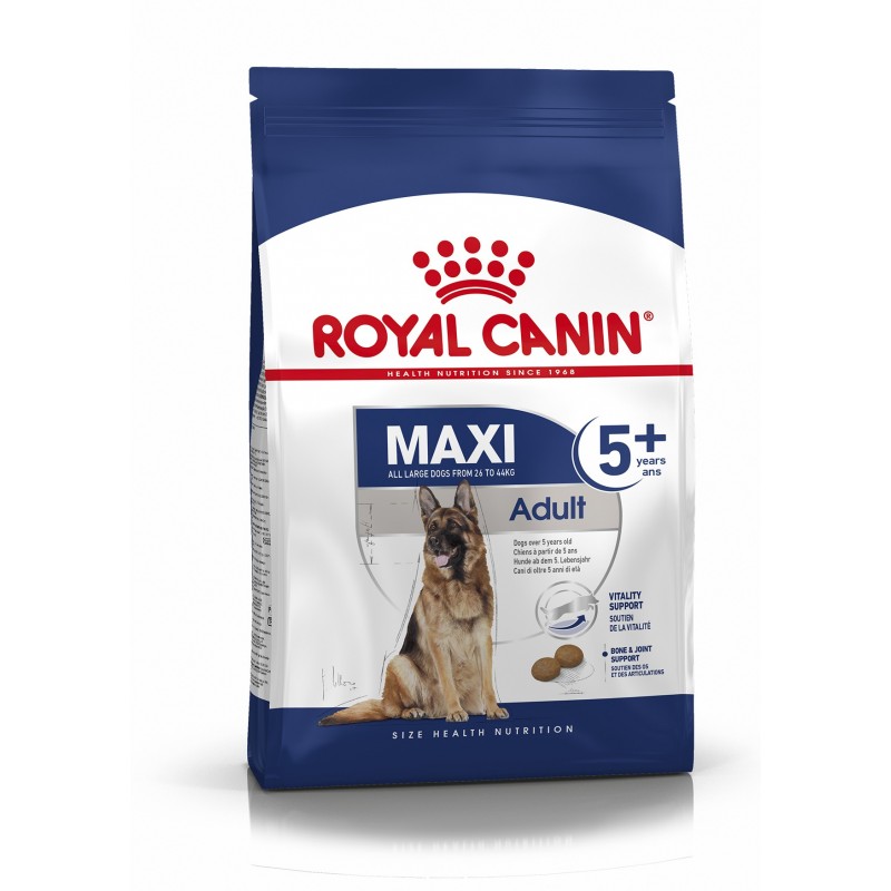 Royal Canin - Maxi Adult 5+ - Croquettes chien - 15 kg