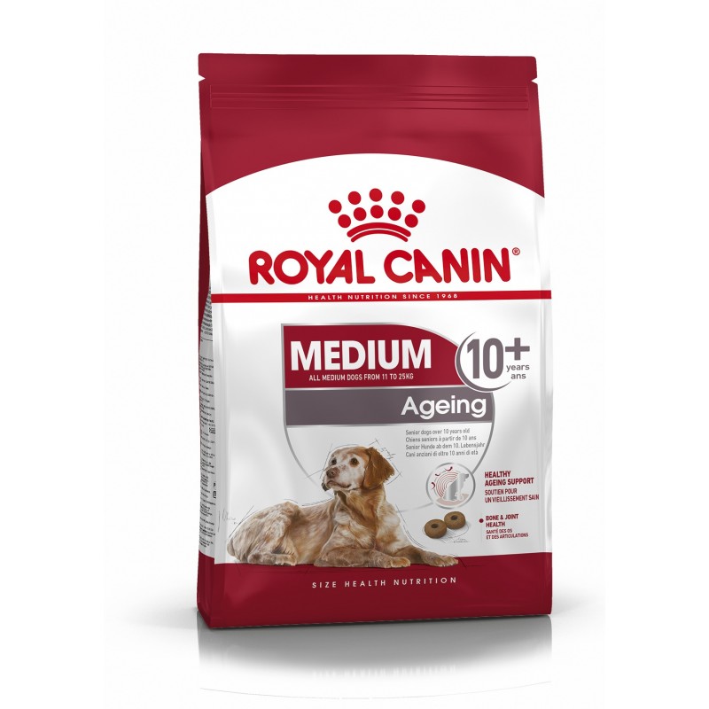 Royal Canin - Medium Ageing 10+ - Croquettes chien - 15 kg