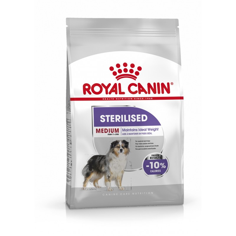 Royal Canin - Medium Sterilised - Croquettes chien - 3 kg
