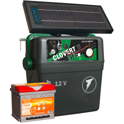 Clovert b13 solar 7.2w+accu électrificateur