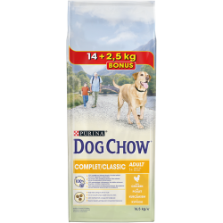 DOG CHOW complet 14kg +2,5