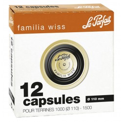 Capsules FW - ø 110 noire - boite 12 - Le Parfait