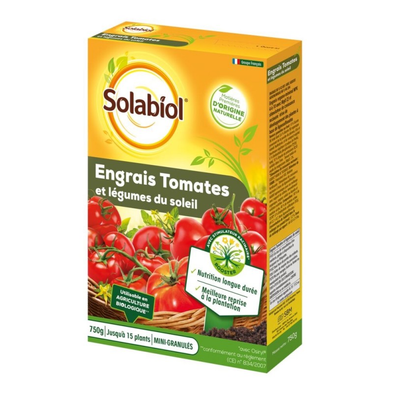 Engrais tomates et légumes fruits - 750g