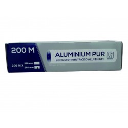Film aluminium alimentaire 200 m x 30 cm